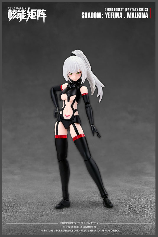 CYBER FOREST[FANTASY GIRLS] SHADOW OF WAR：YEFUNA・MALKINA 1/12 プラモデル