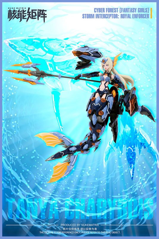 CYBER FOREST[FANTASY GIRLS] STORM INTEREPTOR：ROYAL ENFORCER 1/12 プラモデル