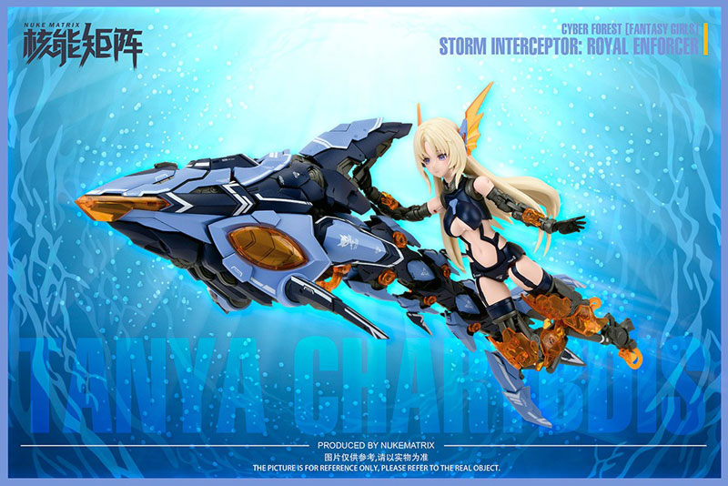 CYBER FOREST[FANTASY GIRLS] STORM INTEREPTOR：ROYAL ENFORCER 1/12 プラモデル