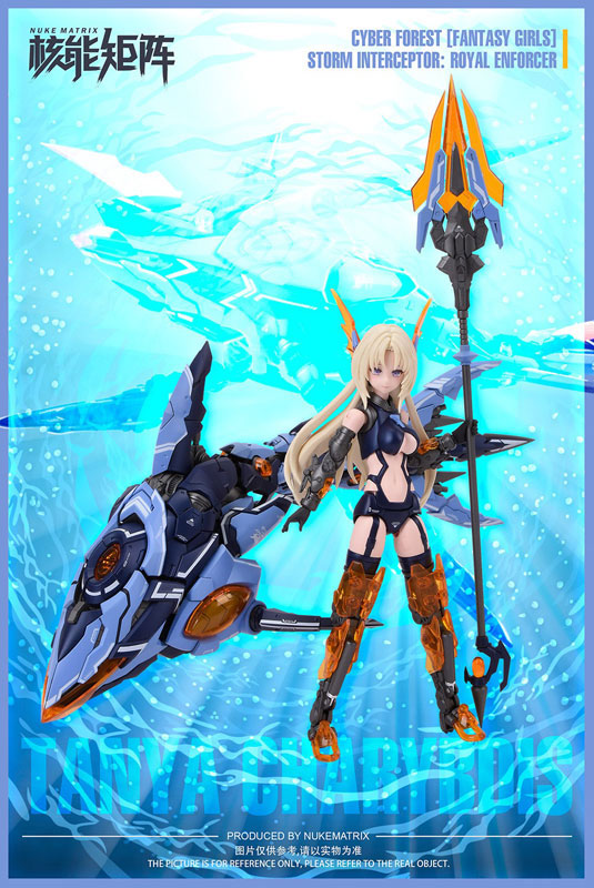 CYBER FOREST[FANTASY GIRLS] STORM INTEREPTOR：ROYAL ENFORCER 1/12 プラモデル
