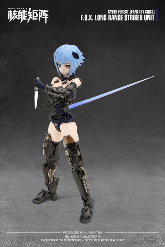CYBER FOREST[FANTASY GIRLS] F.O.X LONG-RANGE STRIKER UNIT 1/12 プラモデル