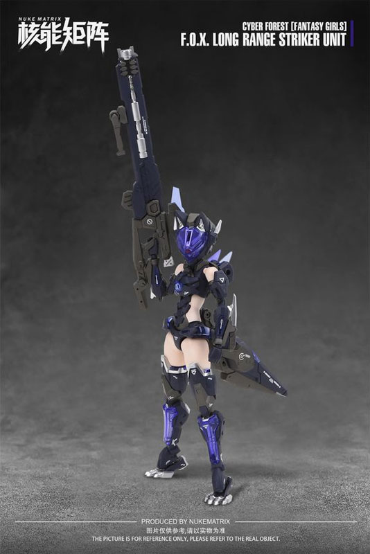 CYBER FOREST[FANTASY GIRLS] F.O.X LONG-RANGE STRIKER UNIT 1/12 プラモデル