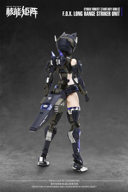 CYBER FOREST[FANTASY GIRLS] F.O.X LONG-RANGE STRIKER UNIT 1/12 プラモデル