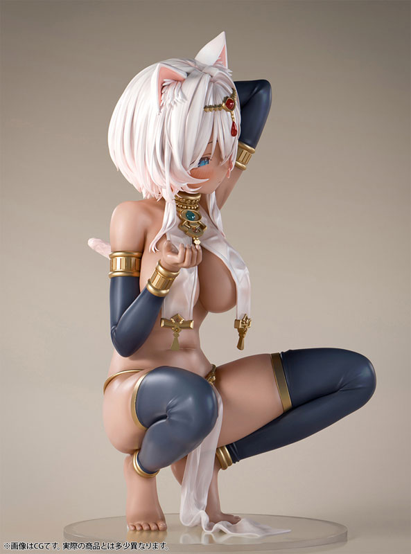 褐色猫娘 マウ 1/4 完成品フィギュア