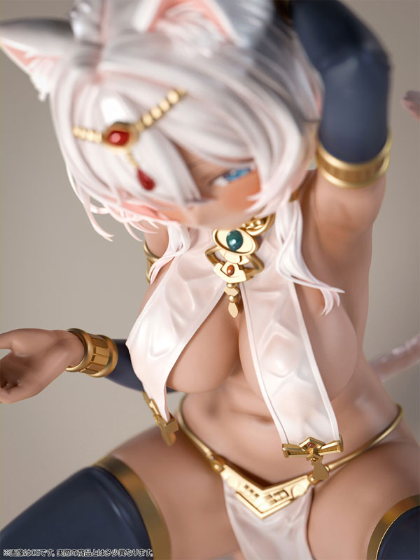 褐色猫娘 マウ 1/4 完成品フィギュア