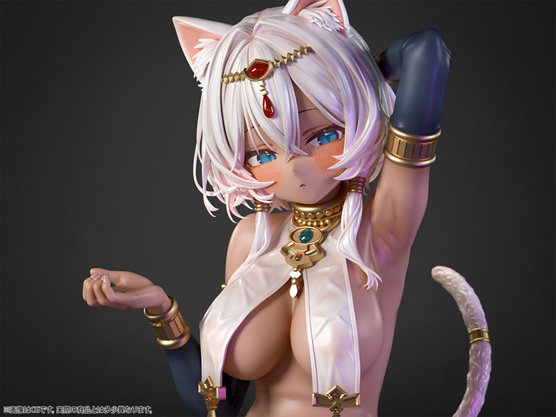 褐色猫娘 マウ 1/4 完成品フィギュア