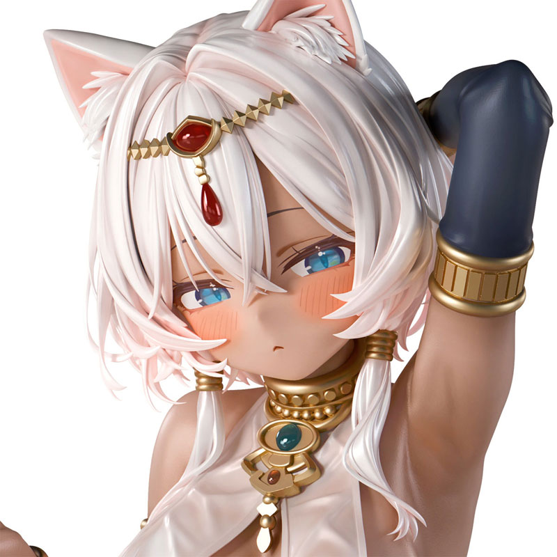褐色猫娘 マウ 1/4 完成品フィギュア