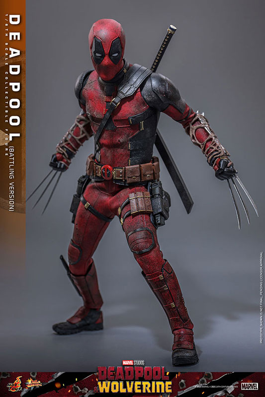 ムービー・マスターピース 1/6スケールフィギュア デッドプール(バトル版) ※延期・前倒し可能性大