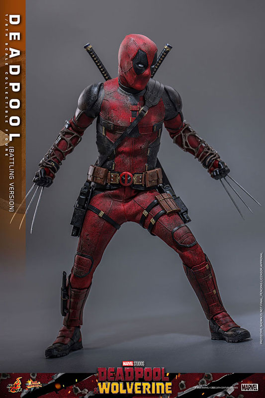 ムービー・マスターピース 1/6スケールフィギュア デッドプール(バトル版) ※延期・前倒し可能性大