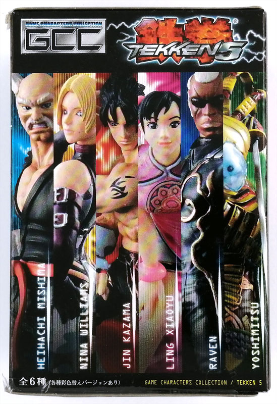 ゲームキャラクターズコレクション 鉄拳5 ノーマル全6種+色替え全6種セット