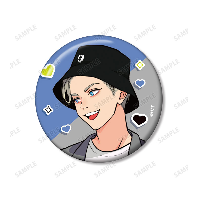 ハッピークソライフ 缶バッジ 葛谷善行