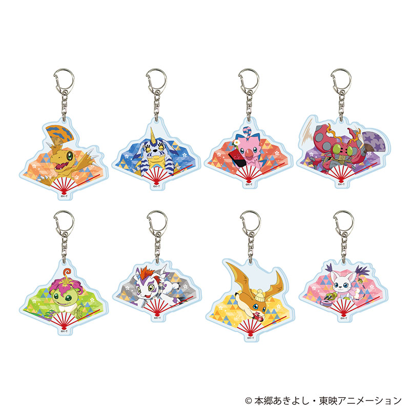 アクリルキーホルダー「デジモンアドベンチャー」13/お正月ver