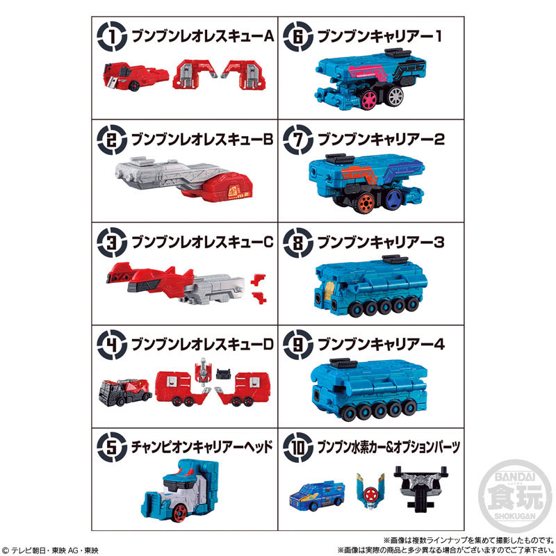 ミニプラ 爆上合体シリーズEX ブンブンレオレスキュー＆チャンピオンキャリアー ミニプラ 爆上合体シリーズEX ブンブンレオレスキュー＆チャンピオン