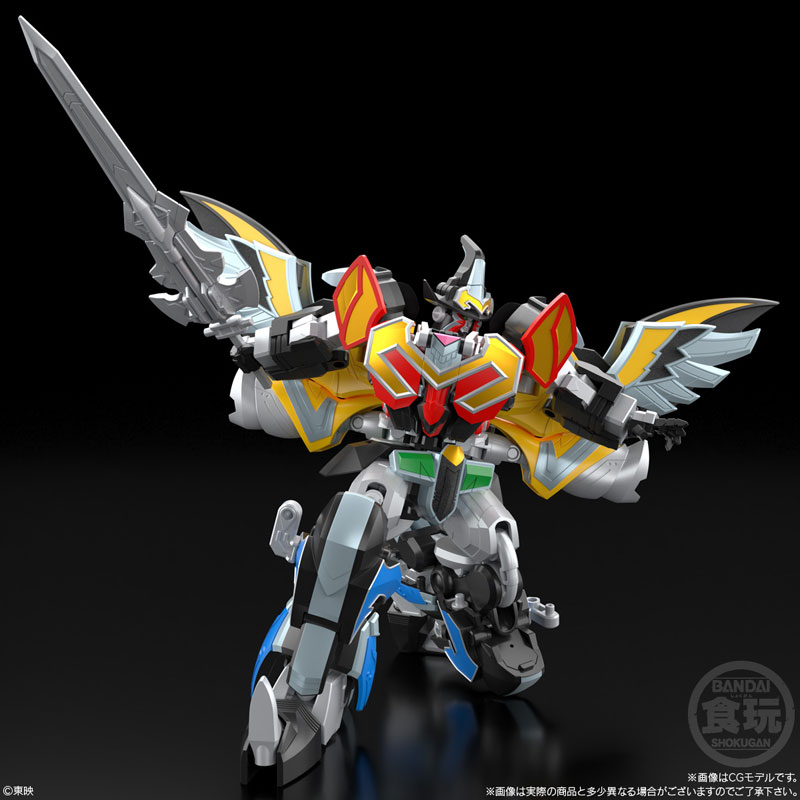 マジレンジャー　マジンセレクション　森永　マジファイヤーバード　食玩　smp SMP [SHOKUGAN MODELING PROJECT] 魔神合体 マジキング｜発売日