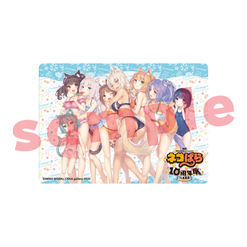 ネコぱら10周年展in馬車道』 アクリルプレート1[キャラマ]《発売