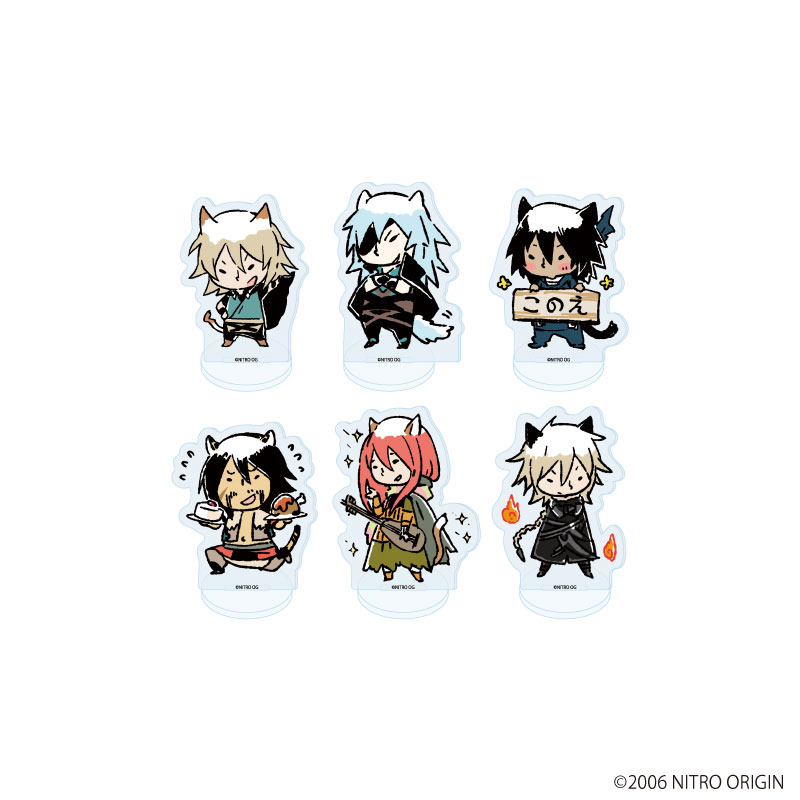 日本初の アクリルぷちスタンド「ニトロキラル」03/Lamento 公式イラスト カードサプライ・アクセサリ