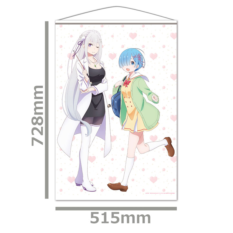 Re:ゼロから始める異世界生活 B2タペストリー エミリア&レム ver.2 GOODS-04607482_01.jpg