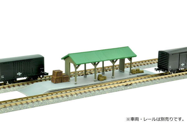 専用ページ ジオラマコレクション 建コレ022-4 駅C4～低いホーム 荷物・貨物