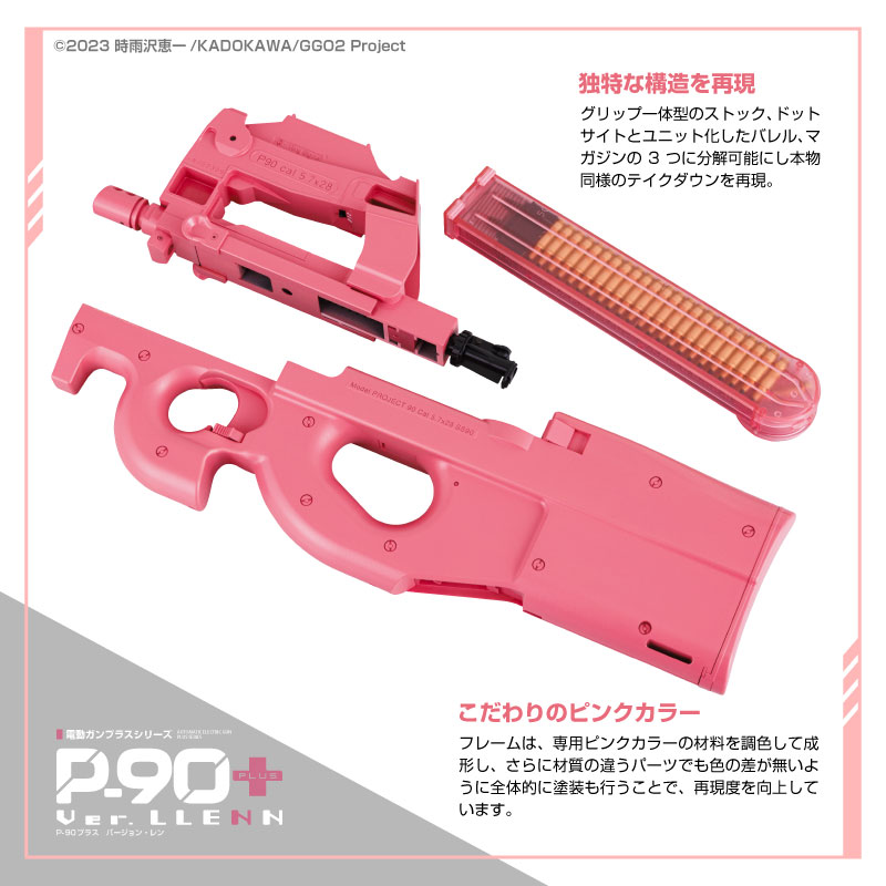 電動ガンプラス No.4 ガンゲイル・オンライン コラボモデル P-90プラス