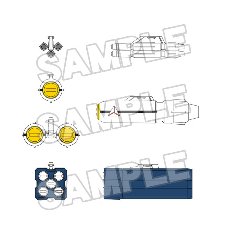 PLAMAX PX15 超時空要塞マクロス 1/72 VF-1 バルキリー用兵装セット プラモデル TOY-RBT-8458_02.jpg