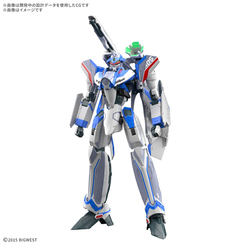 HG VF-31J ジークフリード (ハヤテ・インメルマン機) 素組完成品 DX超合金 劇場版VF-31Jジークフリード（ハヤテ・インメルマン機