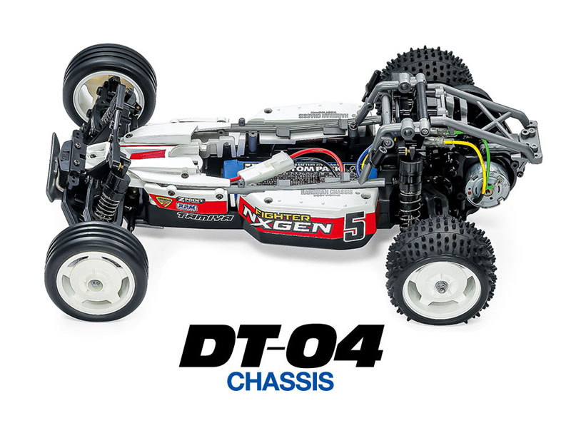 1/10電動RCカー ファイター ネクスジェン (DT-04シャーシ