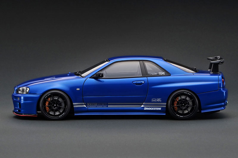イグニッションモデル 1/43 TOP SECRET GT-R (BNR34) イグニッションモデル 1/18 ニッサン TOP SECRET 34GT-R BNR34