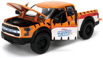 2017 FORD F-150 RAPTOR TRUCK TONY TIGER FIGURE FROSTED