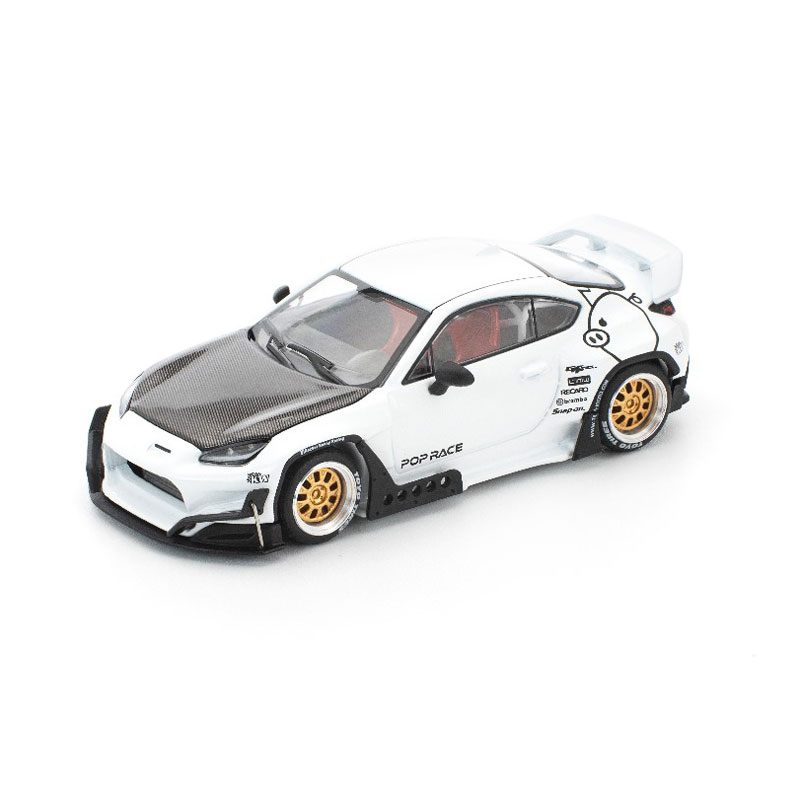 新品　トヨタ　GR86 1／64 パンデム　ミニカー　MFゴースト仕様ゼッケン 新品 トヨタ GR86 1／64 パンデム ミニカー MFゴースト仕様