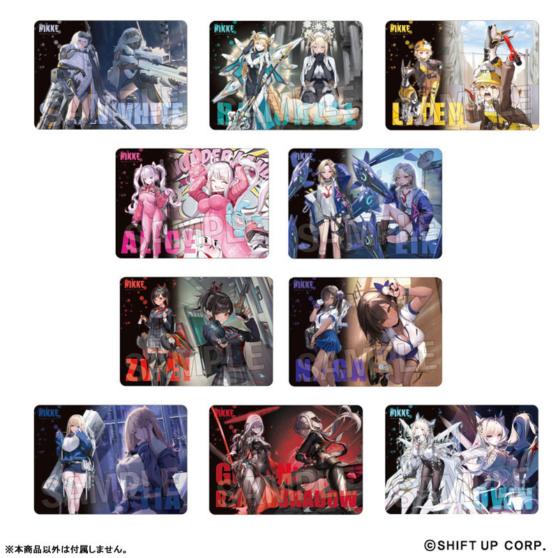 NIKKE 紅蓮 ブラックシャドウ スリーブ プレイマット セット hoshii きゃらスリーブコレクション マットシリーズ 勝利の女神：NIKKE 「紅蓮