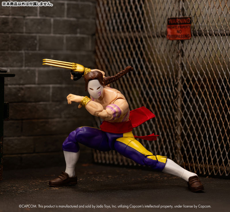 ストリートファイター バルログ(Vega) アクションフィギュア 1/12 スケール