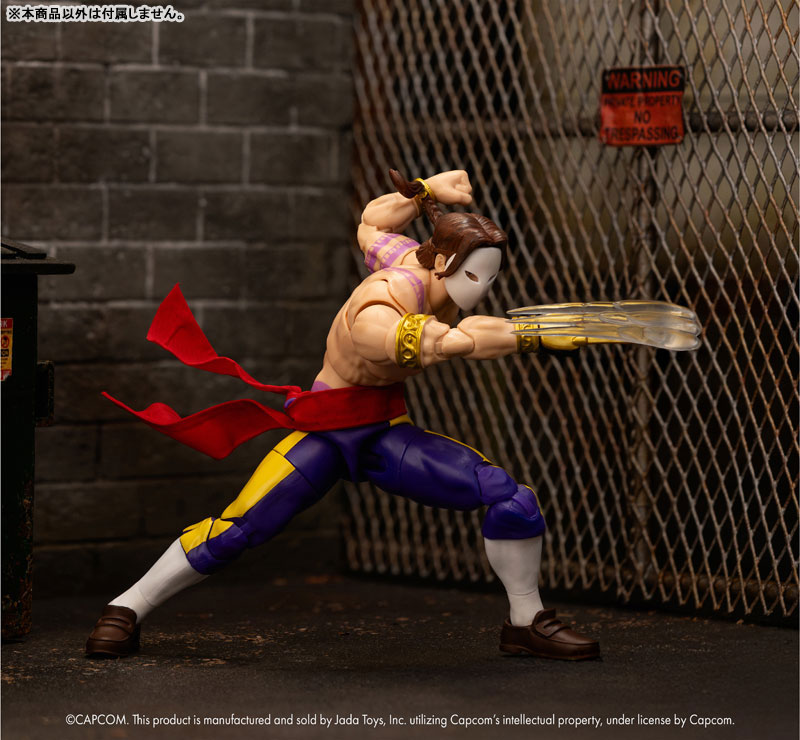 ストリートファイター バルログ(Vega) アクションフィギュア 1/12 スケール