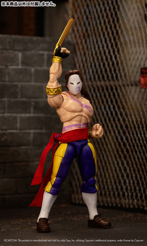 ストリートファイター バルログ(Vega) アクションフィギュア 1/12 スケール