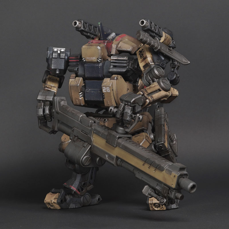 アシッドレイン 1/18スケール FAV-A129 ドゥエルガル D2R-w