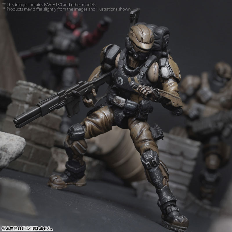 アシッドレイン 1/18スケール FAV-A130 シンダー・インベーダー