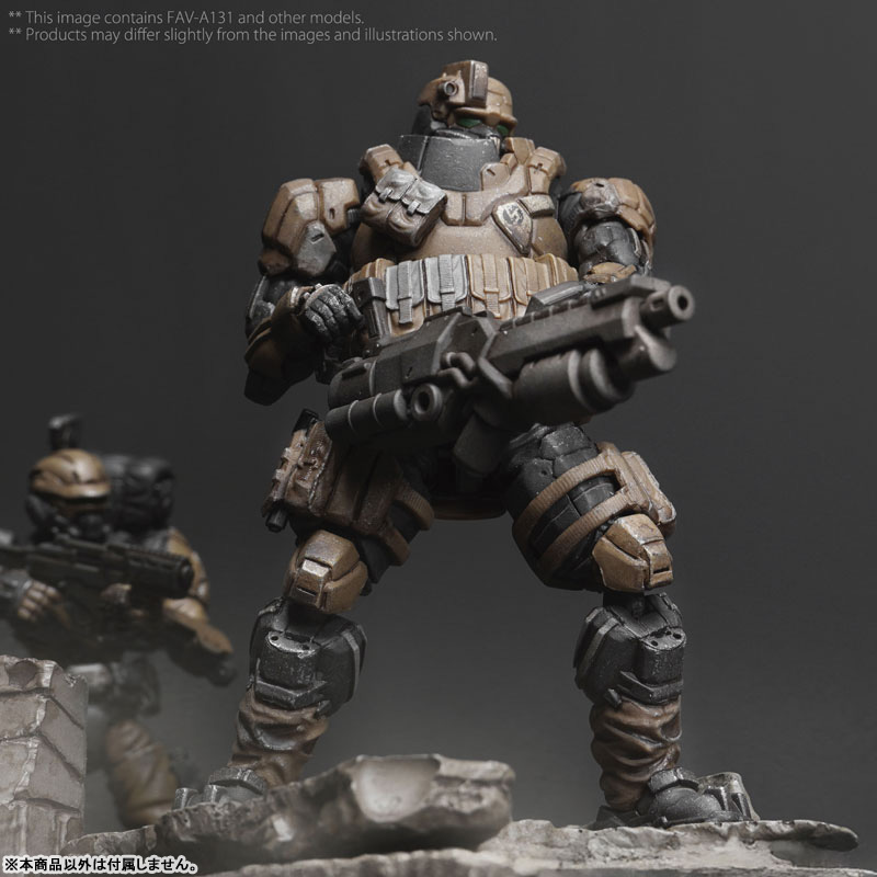 アシッドレイン 1/18スケール FAV-A131 シンダー・イモータル