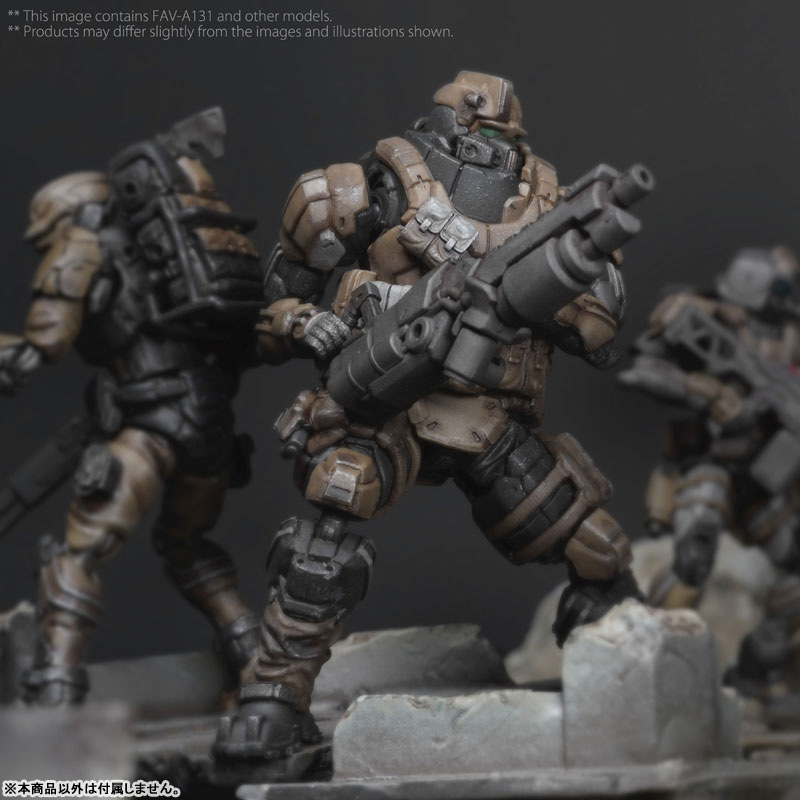 アシッドレイン 1/18スケール FAV-A131 シンダー・イモータル