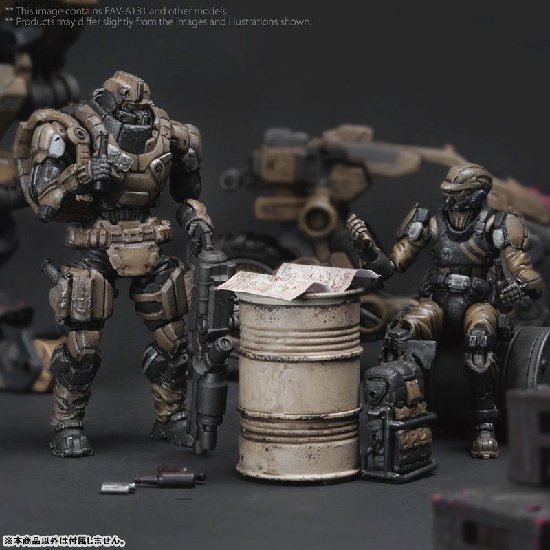 アシッドレイン 1/18スケール FAV-A131 シンダー・イモータル