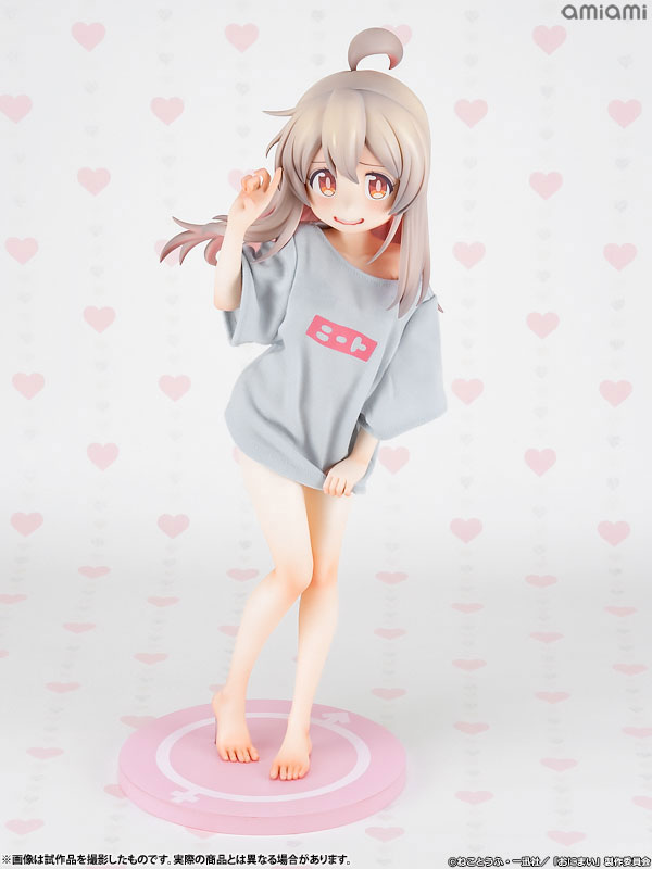 【あみあみ限定特典】TVアニメ「お兄ちゃんはおしまい！」 緒山まひろ ニートTシャツ～大人な下着に挑戦！～ 1/4 完成品フィギュア