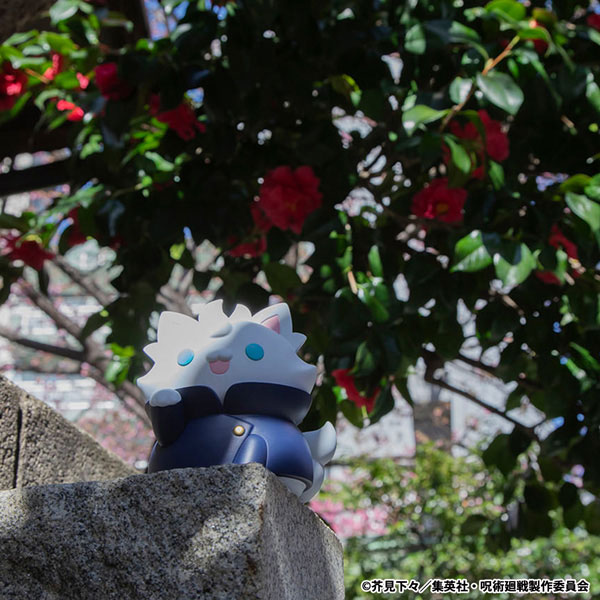 MEGA CAT PROJECT 呪術廻戦 懐玉・玉折 ニャンとも大きな呪術ニャンコ 五条悟 ソフビフィギュア