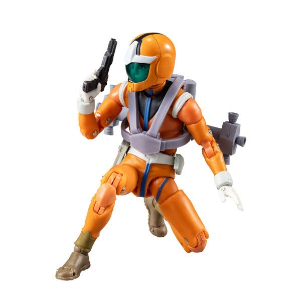 G.M.G. COLLECTION 05 機動戦士ガンダム 地球連邦軍ノーマルスーツ兵士 可動フィギュア