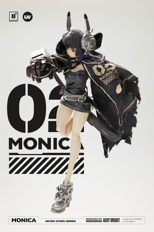 Beautiful Chemistry x Acky Bright Seven Stars Series No.02 Monica 1/6 完成品アクションフィギュア