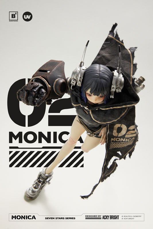 Beautiful Chemistry x Acky Bright Seven Stars Series No.02 Monica 1/6 完成品アクションフィギュア