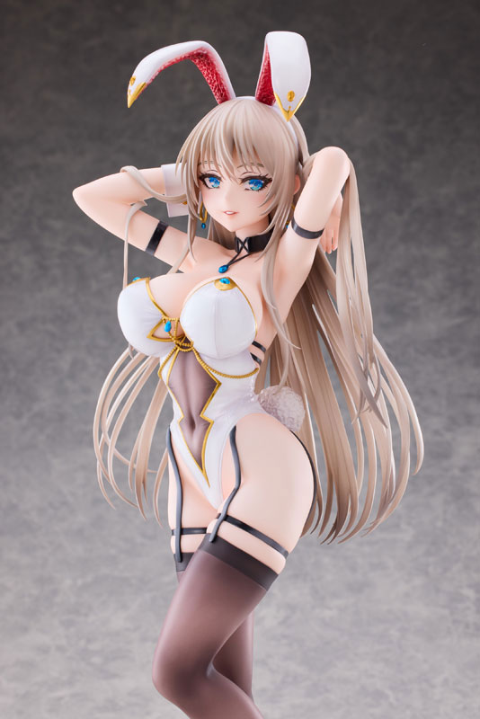 【特典】白バニーお姉さん Illustrated by sakiyamama 1/4 完成品フィギュア