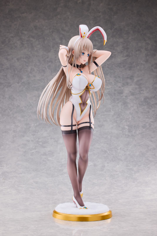 【特典】白バニーお姉さん Illustrated by sakiyamama 1/4 完成品フィギュア
