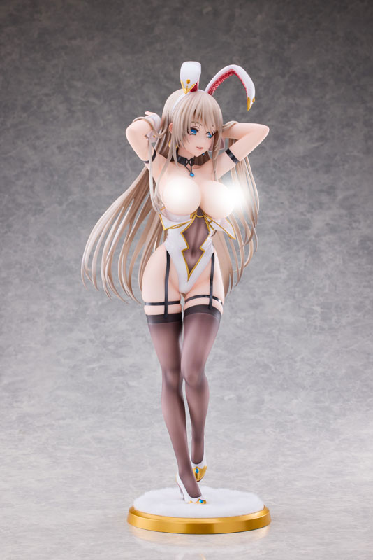 【特典】白バニーお姉さん Illustrated by sakiyamama 1/4 完成品フィギュア