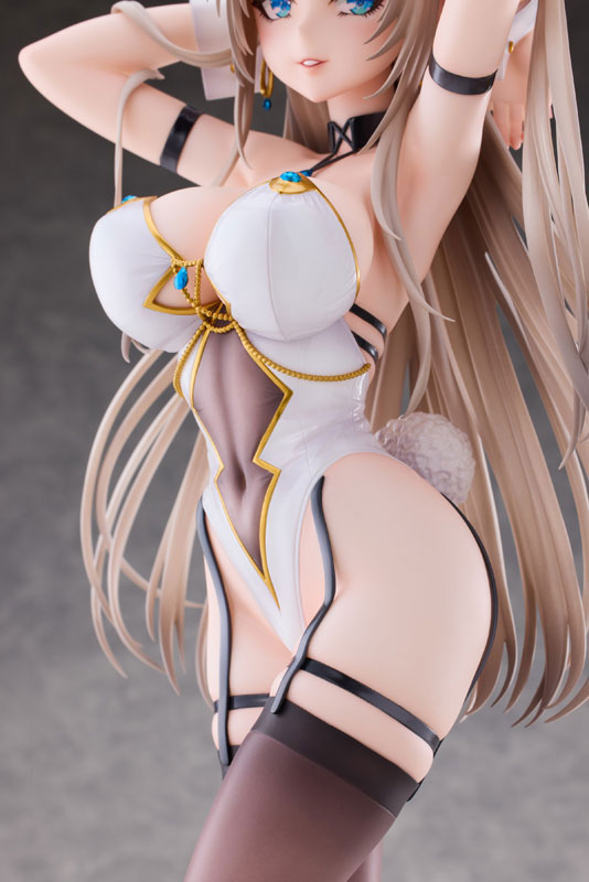 白バニーお姉さん Illustrated by sakiyamama 1/4 完成品フィギュア 豪華版[Partylook]