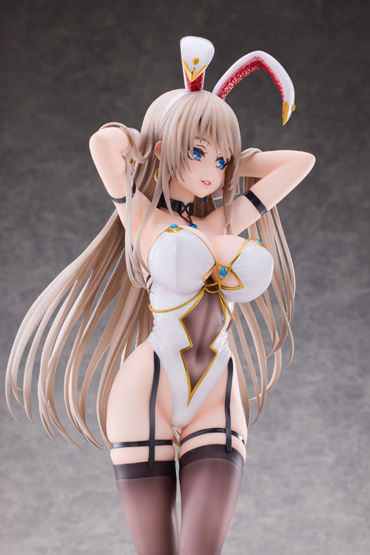 白バニーお姉さん Illustrated by sakiyamama 1/4 完成品フィギュア 豪華版[Partylook]