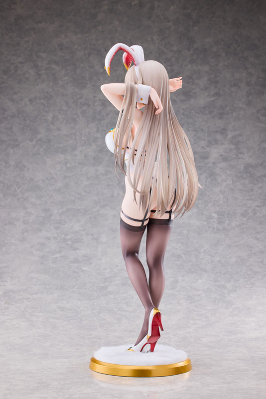 白バニーお姉さん Illustrated by sakiyamama 1/4 完成品フィギュア 豪華版[Partylook]