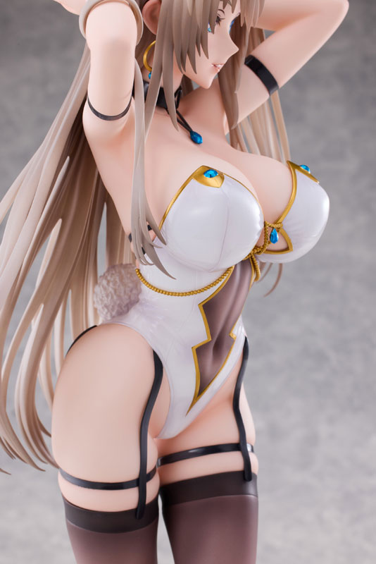 白バニーお姉さん Illustrated by sakiyamama 1/4 完成品フィギュア 豪華版[Partylook]